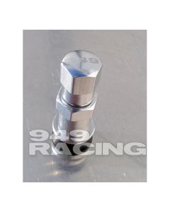 949Racing Anodized Aluminum Valve Stem, Single, Standard Fitment (Small Dia OD), Silver, VALSVL