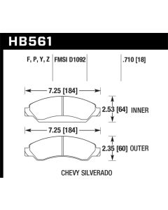 HAWK LTS Brake Pads