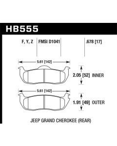 HAWK LTS Brake Pads