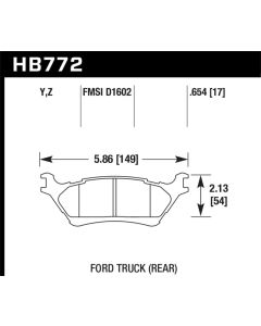 HAWK LTS Brake Pads