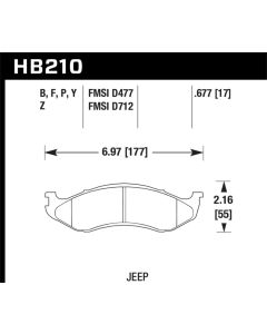 HAWK LTS Brake Pads