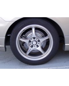 Fastbrakes 12.3" Rear Upgrade, 2003-07 Honda Accord (All RR Disc), Incl. 12.3" 1pc Drilled & Slotted Rotor, Use Stock Caliper, ACCORD REAR 12