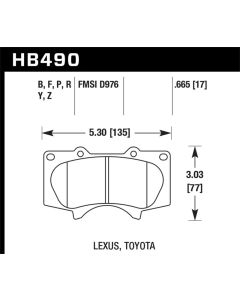 HAWK LTS Brake Pads