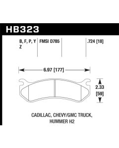 HAWK LTS Brake Pads