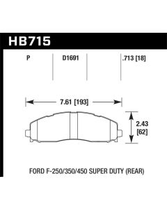 HAWK LTS Brake Pads