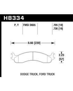 HAWK LTS Brake Pads