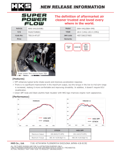 HKS Super Power Flow Filter