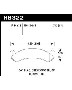 HAWK LTS Brake Pads