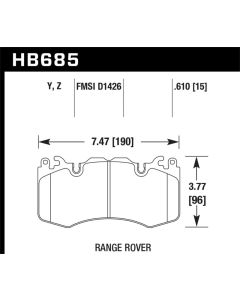 HAWK LTS Brake Pads