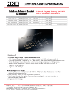 HKS Exhaust Gaskets