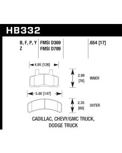 HAWK LTS Brake Pads